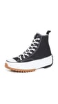 CONVERSE Homme Run Star Hike Canvas Platform Sneaker, Noir, 35 EU