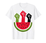 Free Palestine Watermelon Gaza Palestinian Flag Palestine T-Shirt