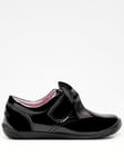 Lelli Kelly Elizabeth Bow School Shoe - Black, Black, Size 11.5 Younger