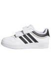 adidas Hoops 4.0 Shoes Chaussures, FTWR White/Core Black/Grey Two, 34 EU