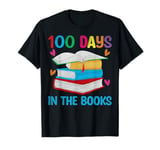 100 Days In The Books Librarian Teacher Kids 100 Days School T-Shirt