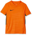 Nike Tiempo Prem Jersey SS Maillot Enfant Safety Orange/Safety Orange/Black/Black FR: S (Taille Fabricant: S)