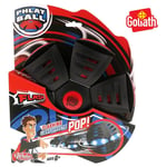 WAHU BLACK & RED PHLAT BALL WITH FLASHING LIGHT EFFECTS CATCH TOY BOYS GIRLS 6+