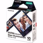 Fujifilm Instax Square Star-Illumination 10 bilder, fargefilm til Fuji Instax SQ