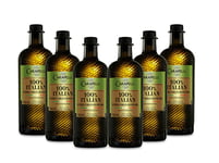 Carapelli 100% Italian Extra Virgin Olive Oil, Cold Pressed Extra Virgin Olive Oil, Pack of 6 x 500 ml