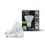 Integral LED Real Colour Premium GU10 Ampoule blanc chaud à gradation - Révéler les vraies couleurs dans votre maison (CRI95) avec le GU10 le plus proche de la lumière naturelle du soleil