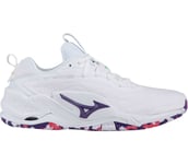 Wave Stealth Neo 2 W inomhusskor Dam White/Violet Indigo/Camellia Rose 5