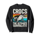 Crocs The Ultimate Survivalists Crocodile Sweatshirt