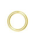 OUFER Body Piercing Nose Hoop Helix Earring 18G 14K Solid Gold Lip Ring Helix Piercing Daith Tragus Septum Ring Cartilage Earring18G 6MM