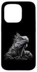 iPhone 15 Pro Cuban Rock Iguana Shirt Gothic Reptile Keeper Pet Owner Art Case