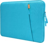 Housse Ordinateur Portable Pour 13,3 Pouces Macbook Air/Pro, 14 Pouces Macbook Pro M4 / M3 / M2 / M1 2021-2024, 13-13,6 Pouces Notebook, Étanche Antichoc Pochette Sacoche Avec Poche (Bleu)