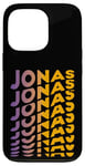 iPhone 13 Pro Jonas Tie Dye Groovy Hippie 60s 70s, Name Jonas Case