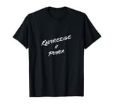 Knowledge is Power Typografic T-Shirt