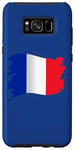 Coque pour Galaxy S8+ France Drapeau Paris Femme Décoration Hommes Enfants France