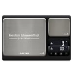 Heston Blumenthal Precision by Salter 1049A HBBKDR Digital Kitchen Scale – Dual Electronic Baking Scale, Large 10kg Platform, Small 200g Precision Platform, Add & Weigh Tare Function, Stainless Steel