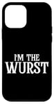 Coque pour iPhone 12 mini I'm The Wurst Humour sur les saucisses