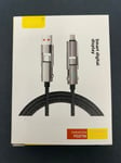 Ligne de Charge Rapide Magie 65W pour Apple 15 Huawei avec Affichage Numérique Intelligent Quatre-en-Un Super Charge rapide Compatible avec Boîte Magie