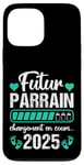 Coque pour iPhone 13 Pro Max Futur Parrain 2025 Humour Annonce Naissance Grossesse Cadeau