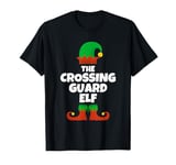 I'm The Crossing Guard Elf Family Pajama Christmas Funny T-Shirt