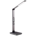 ThorgeOn Skrivebordslampe 18W Qi-lader 2800K-6000K Dimbar Touch Light