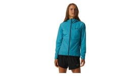 Veste coupe vent mountain hardwear new kor airshell bleu femme