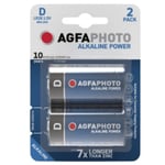 ⭐Agfaphoto D/LR20 batteri 2-pack