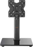 Perlegear Swivel Universal TV Stand/Base - Table Top TV Stand for 19-43 inch LCD