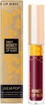 Plumping Lip Oil | Honey Lip Gloss,Makeup Gloss Non-Sticky Lip Gloss Plumping Hy
