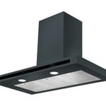 Rangemaster HLTHDS90SL Hi-Lite 90cm Flat Chimney Hood In Slate