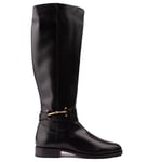 Ted Baker Womens Rydier Boots - Black Leather - Size UK 5