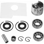 Kit de Piston de tronçonneuse en aluminium, pièces de rechange d'accessoires de scie à chaîne de rechange pour Stihl MS180 ms 180 018 pièces de