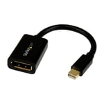 StarTech.com MDP2DPMF6IN DisplayPort-kaapeli 0,1524 M Mini DisplayPort, musta