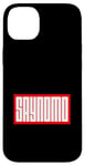 Coque pour iPhone 14 Plus Rouge Saynomo (Say No More) Vintage Red Graphic