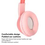 New Cat Ear Kids BT Headphones Wireless Wired Mode Foldable BT Headset With Mic