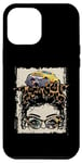 iPhone 12 Pro Max Monster Trucks Smashers Jam Hot Messy Bun Hair Leopard Case