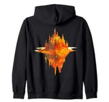 Grand Castle Fantasy Kingdom Adventure Zip Hoodie