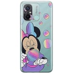 ERT GROUP Coque de téléphone portable pour Xiaomi REDMI 12C/ REDMI 11A Original et sous licence officielle Disney motif Minnie 052 parfaitement adapté à la forme du téléphone portable, partiel imprimé