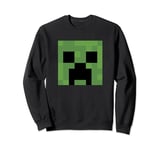 Minecraft Creeper Big Face Sweatshirt