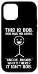 Coque pour iPhone 12/12 Pro Bob Bob n'a pas de bras drôle