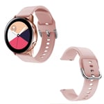 Garmin 20mm Vivomove Luxe / 3 Style Venu kestävä silikoninen ranneke - Pinkki