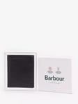 Barbour Colwell Leather Billfold Wallet, Black