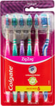 Colgate Zig Zag Toothbrush with Cross bristles to Reach deep Between Teeth 6pack