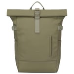 Johnny Urban Sac à dos Femme Homme Vert - Harvey Large - Casual Rolltop 21l pour le travail voyages loisirs - Sleek Series - Compartiment pour ordinateur portable