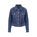 So Denim Olivia denim jacket - Dark Blue Wash - XL