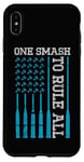 iPhone XS Max One Smash to Rule All Game Player USA Flag Case