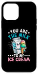 iPhone 12 mini Funny Italian Food Milk Gelato Ice Cream Case