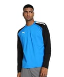 PUMA Homme Teamliga Training Sweater, Electric Blue Lemonade-puma Black, XL EU