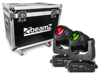 BeamZ Pro IGNITE180B LED180W BEAM 2pcs in FC, beamZ Pro IGNITE180B Moving Heads i Flightcase