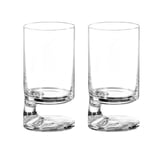 Joe Colombo - Smoke Acqua Water Glass (Twin Pack) 28cl