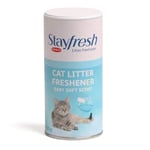 Bob Martin Cat Litter Freshener Powder, Baby Soft Scent - Effective Odour Control for Longer Lasting Freshness, Made in the UK (400g) (Packaging can vary)